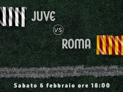 Grafico Bandiere a strisce Juve vs Roma