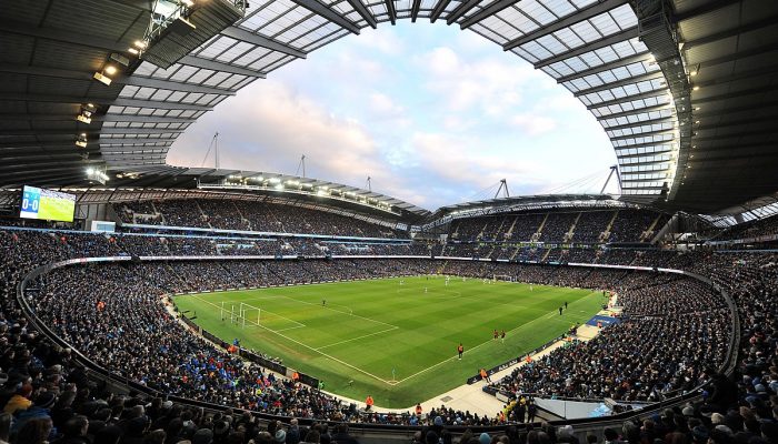Etihad Stadium del Manchester City, Inghilterra