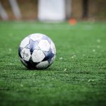 pallone con stelle azzurre