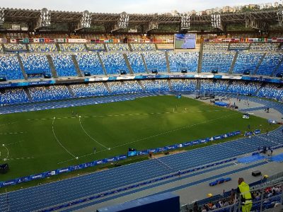 Napoli-Lazio allo stadio Maradona
