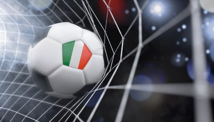 pallone da calcio dell'Italia