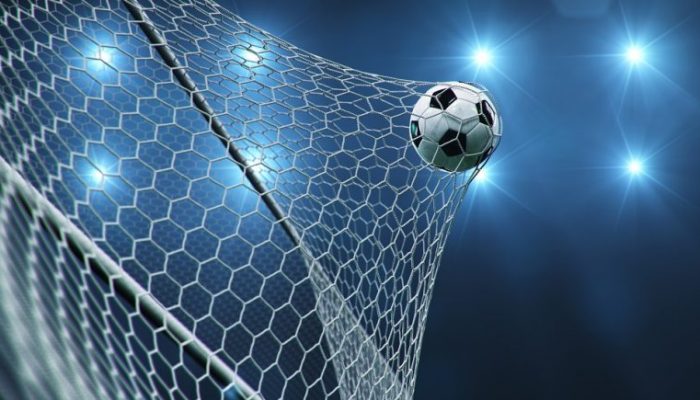 Pallone da Calcio in rete