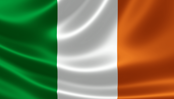Curragh, bandiera irlandese