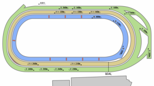 tokyo racecourse percorso
