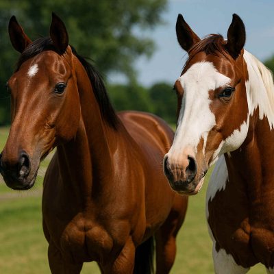 Purosangue Inglese o Paint Horse Americano