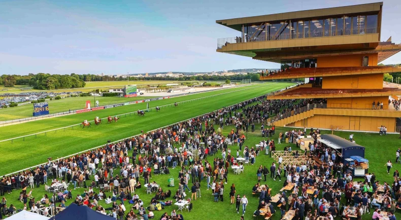 Foto dell'ippodromo di longchamp