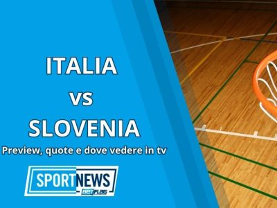 Pronostico Italia Slovenia Basket