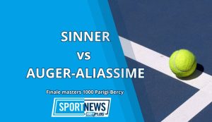 Pronostico Sinner Auger Aliassime