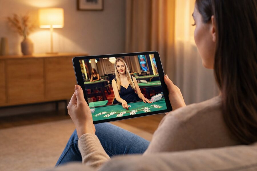 Vantaggi e Svantaggi di Giocare con un Croupier dal Vivo